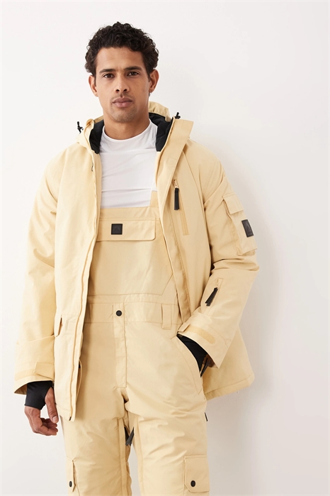 Куртка «Yeh Man» песочного цвета артикул 153760699