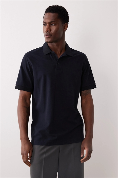 Футболка-поло с короткими рукавами из 100% хлопка артикул 155216284