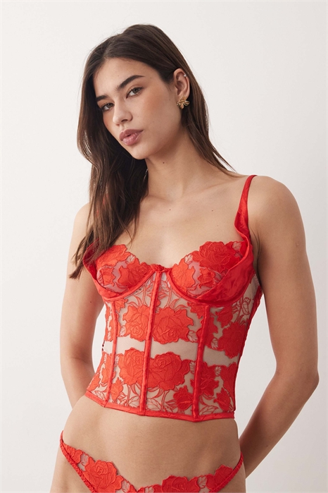 «Любовь — это бюстье в виде розы» co-ord артикул 154314007