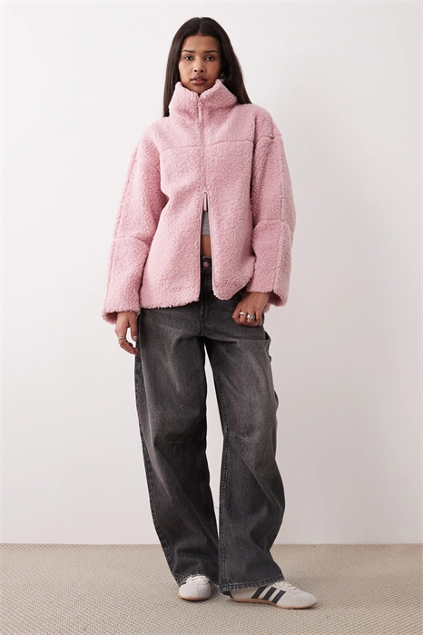 Куртка-шакет на молнии артикул 155250113