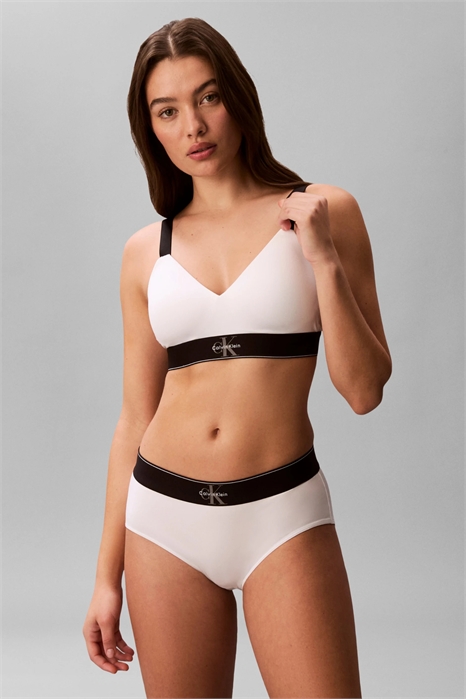 Бралетт с графическим логотипом и тонкой тесьмой артикул 154164390