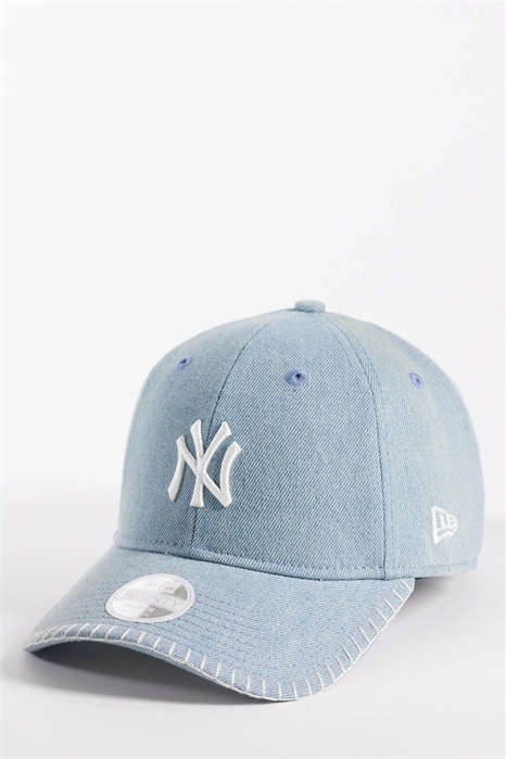Женская джинсовая кепка NY Yankees 9twenty с вышивкой артикул 154895113