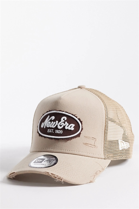 Женская кепка-тракер из канваса с нашивкой с логотипом артикул 154895112