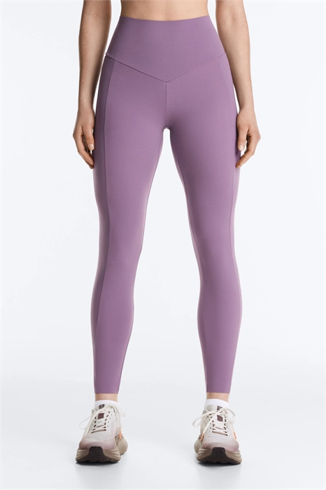 Леггинсы с высокой талией и уплотненными карманами, длина до щиколотки (65 см) артикул 156513786