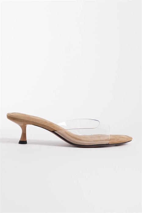 Туфли-муле на низком каблуке артикул 154268429