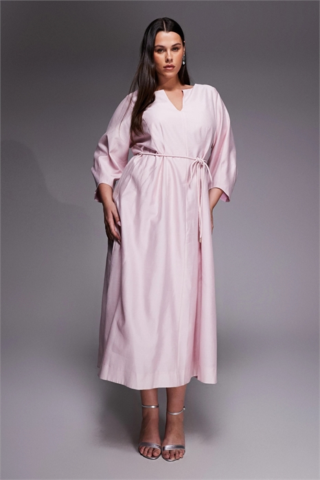 Платье средней длины с декором шва артикул 155002865