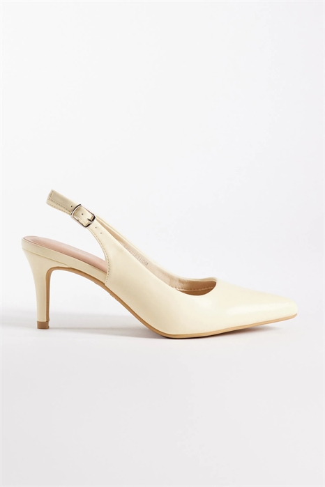 Туфли на каблуке со шнуркой сзади артикул 155472617