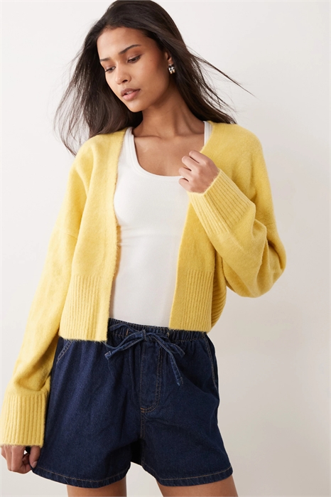 Кардиган с облегающим кроем артикул 153532929