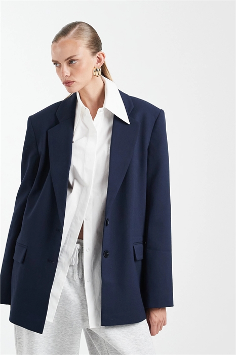 Блейзер в стиле «дедушки» с индивидуальным кроем артикул 153882683