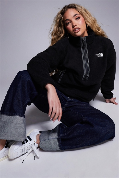 Свитшот Fleeski с четвертью молнии артикул 136840645