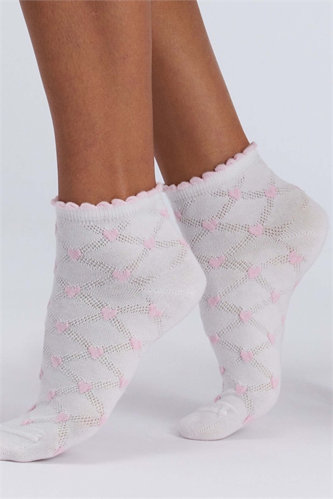Набор из 2 пар мягких и удобных носочков средней длины с текстурным узором артикул 155330001