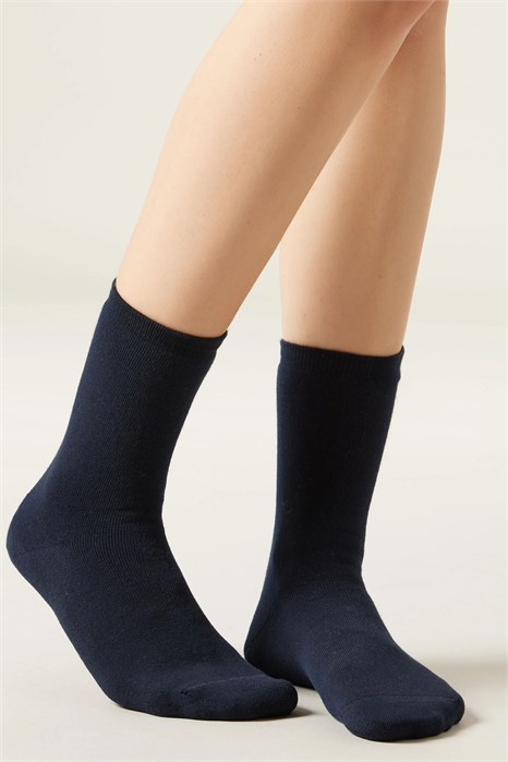 Короткие хлопковые термоноски артикул 155278636