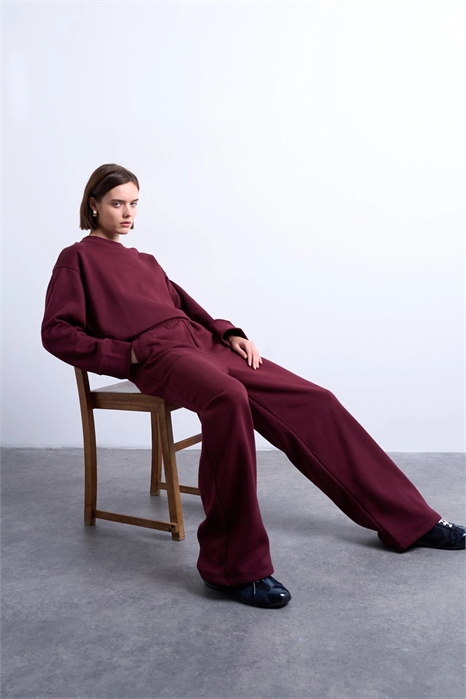 Джоггеры с прямыми брючинами артикул 144075194