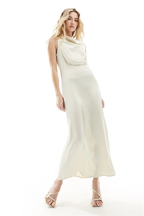 Свадебное макси-платье с капюшоном артикул 133197743