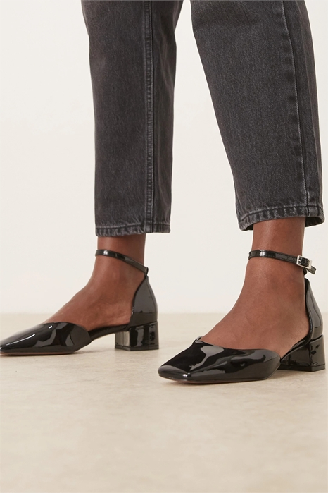 Милые туфли на среднем каблуке артикул 144210280