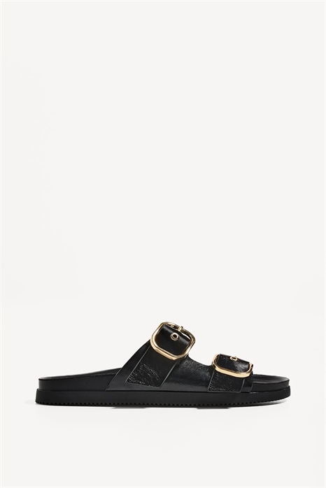 Сандалии на ремешках с пряжками артикул 148662752