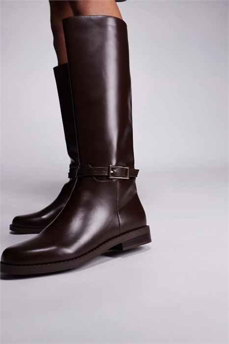 Верховые ботинки Simmi London Oakleigh до колен с пряжкой артикул 144766934