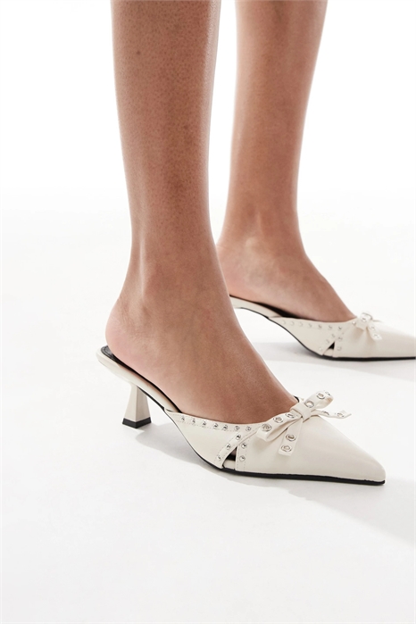 Ботильоны Tinsley на низком каблуке с бантиком артикул 141463725