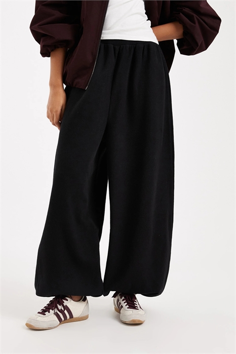 Брюки-балоны с ворсованной ребристой поверхностью co-ord артикул 155319723