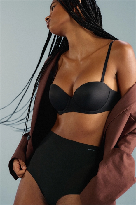 Идеально сидящий бюстгальтер без бретелек с эффектом пуш-ап артикул 140793609