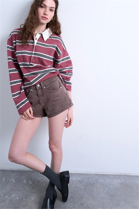 Джинсовые шорты артикул 147440291