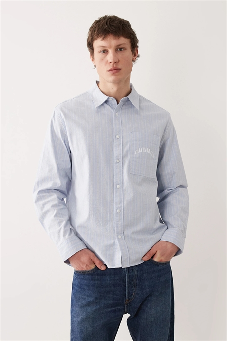 Оксфордская рубашка артикул 154178657