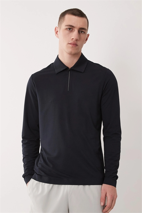 Легкая терморегулирующая кофта с четвертью молнии артикул 155216281