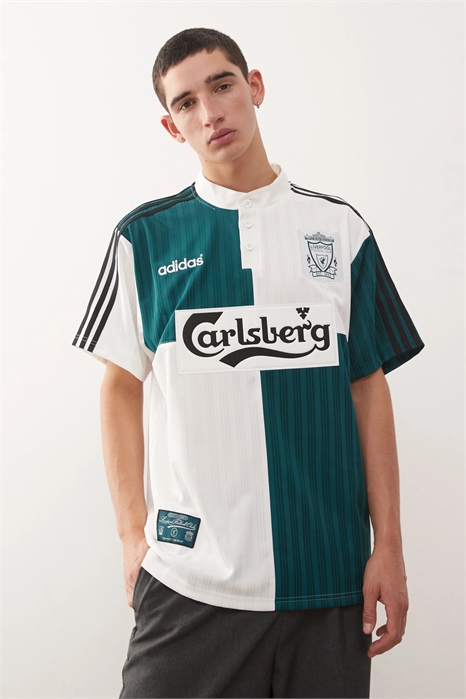 Футболка adidas Football Liverpool 95 для выездных матчей из серии «Bring Back» артикул 152118495