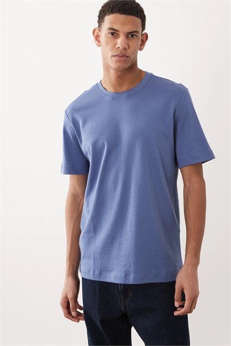 Футболка из 100% хлопка, классический крой артикул 156277425