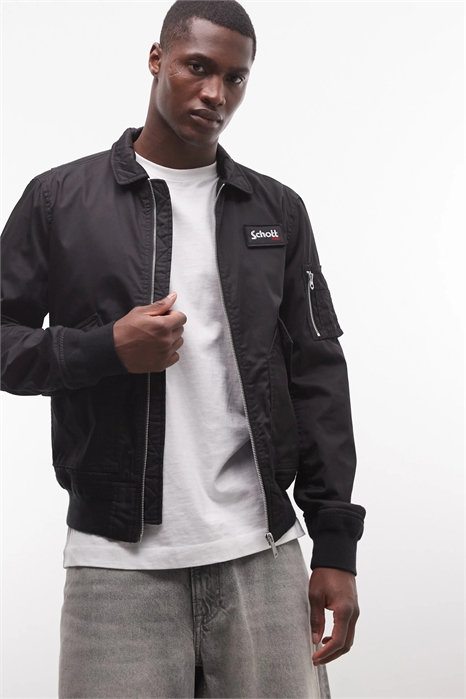 Бомбер MA1 с логотипом и карманом на молнии артикул 155642479