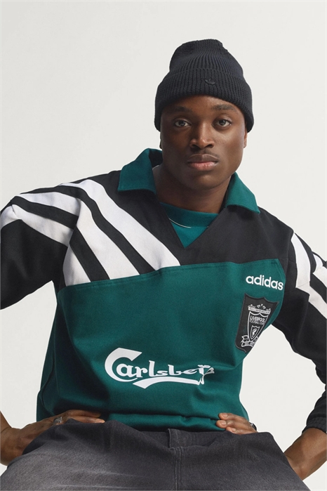 Футболка с длинным рукавом adidas Football Liverpool 95 из ретро-коллекции артикул 152118497