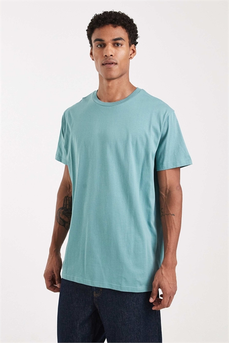 Футболка свободного кроя с круглым вырезом артикул 152194161