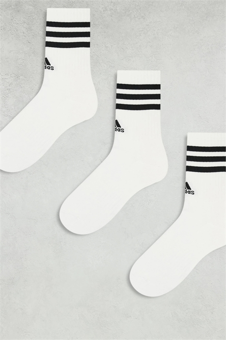 Набор из 3 пар носков adidas Training с тремя полосками артикул 133567293