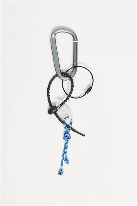 Резиновая стяжка с карабином для джинсов, брелок для сумки артикул 150594418