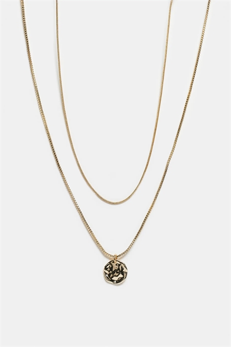 Набор из 2 ожерелий с цепочкой и подвеской артикул 150199920