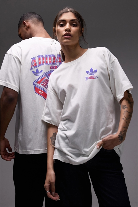 Футболка с принтом в виде сардины артикул 151925944