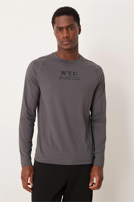 Футболка с длинным рукавом YPB для тренировок артикул 154274517