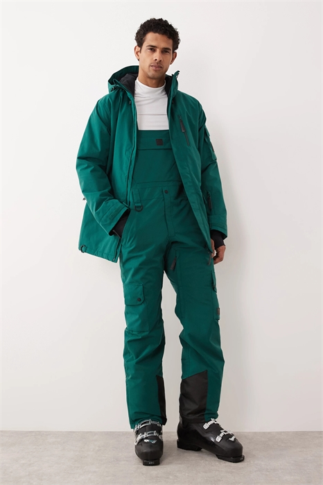 Шорты с нагрудником — лесной зеленый артикул 153760719