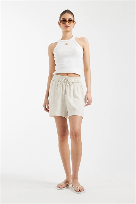 Льняные шорты co-ord артикул 154011084