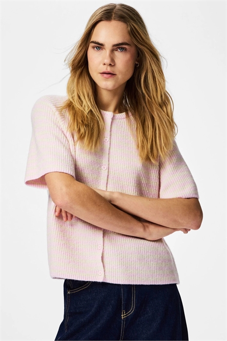 Вязаный кардиган артикул 156633292