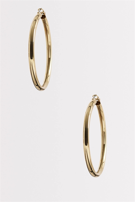 Серьги-кольца в стиле «чабби» артикул 155210352