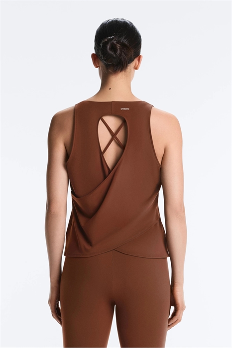 Футболка Comfortlux с перекрещивающимися бретелями артикул 156592491