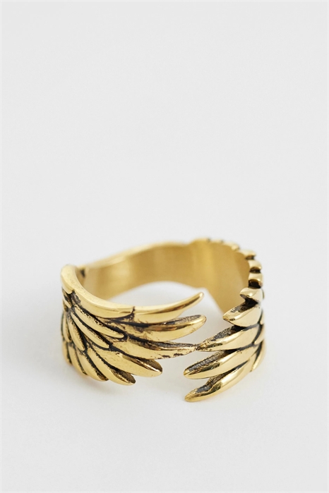 Кольцо в форме крыла ангела артикул 154273715