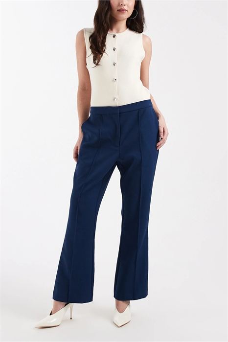 Брюки с расклешенными штанинами, сшитые на заказ артикул 154635616