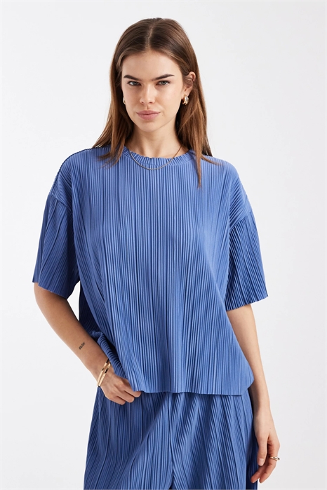 Фланелевая рубашка с плиссировкой co-ord артикул 153146784