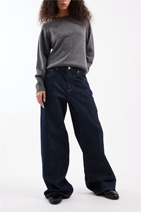 Джинсы свободного кроя артикул 152670317