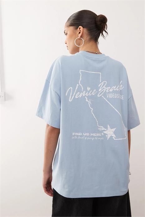 Футболка с принтом «Venice Beach Heavyweight» артикул 143375671