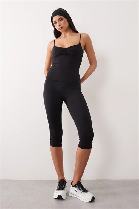 Комбинируйте мягкие капри-леггинсы для йоги артикул 154757005