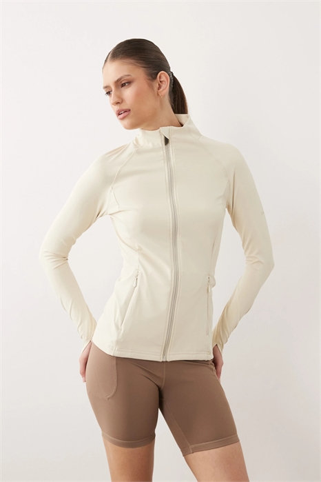 Быстросохнущий эластичный прохладный промежуточный слой с полной застежкой-молнией артикул 155451507