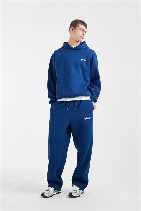 Джоггеры с широкими брючинами и принтом артикул 156270290